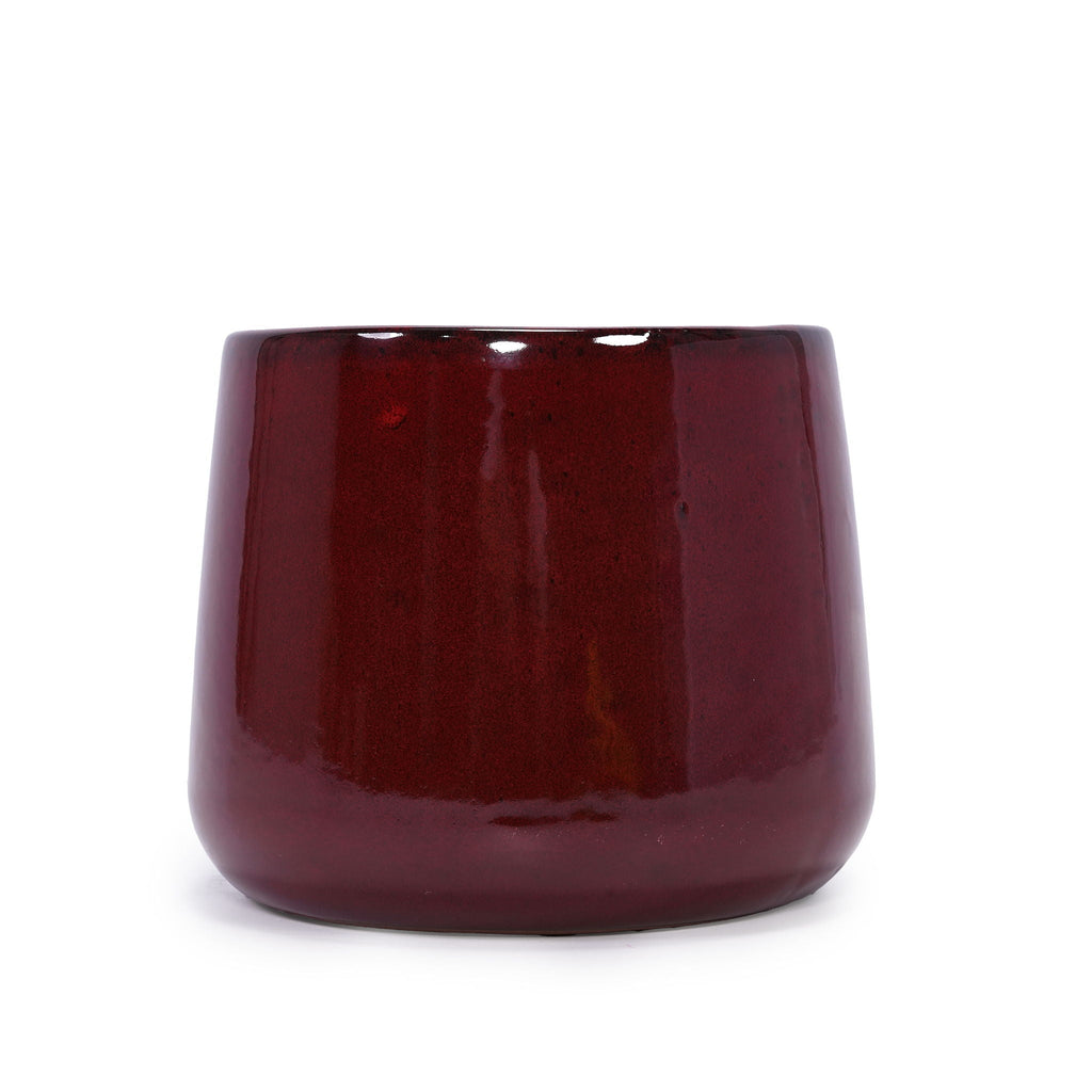 4 Pieces Planter Pot, Indoor Outdoor Flowerpot For Patio, Garden, Or Windowsills - Bean Paste Red, view 8