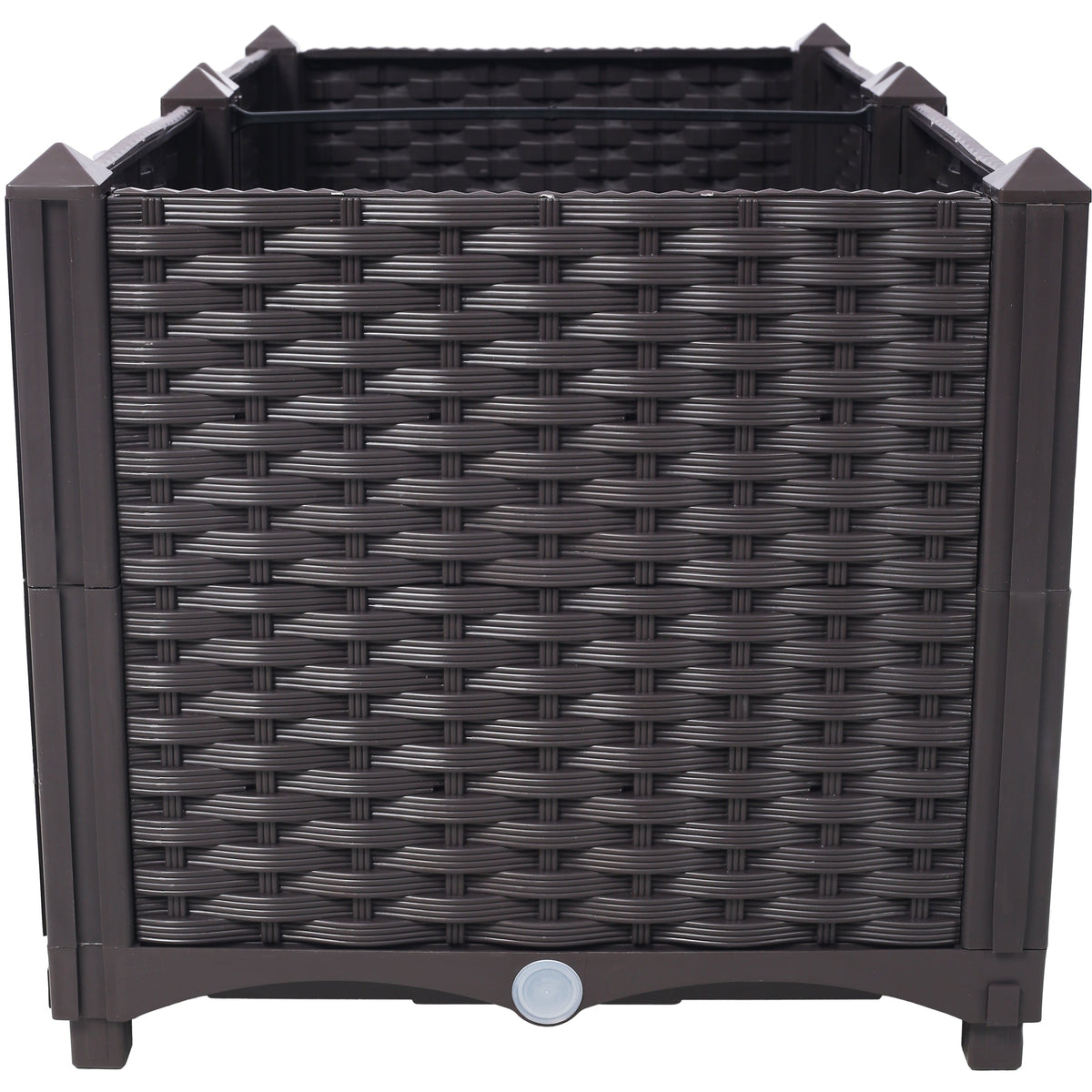 Deep Raised Garden Bed Planter Box with Self-Watering System - Polypropylene, view 7