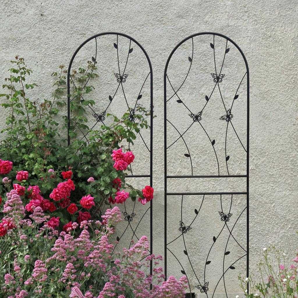 4 Pack Decorative Modern Metal Garden Trellis, view 6