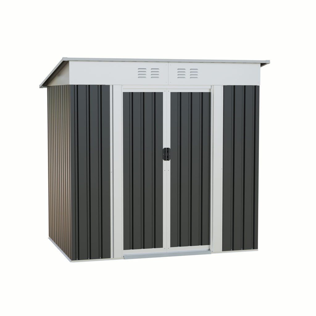 6x4 Ft Garden Shed for Patio and Outdoor Storage, view 6