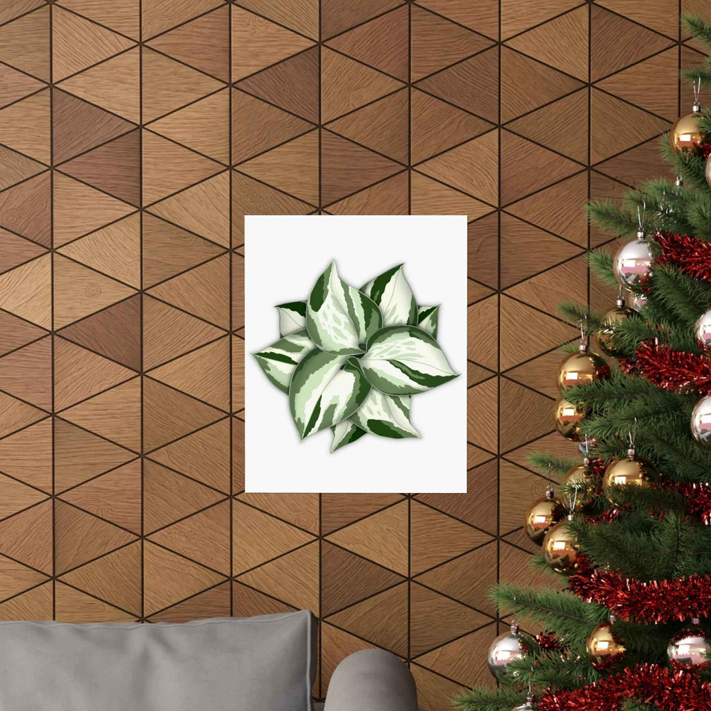 Manjula Pothos Botanical Print – Unframed Wall Art