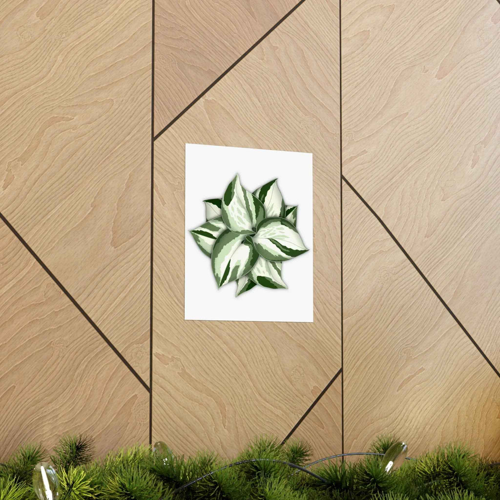Manjula Pothos Botanical Print – Unframed Wall Art