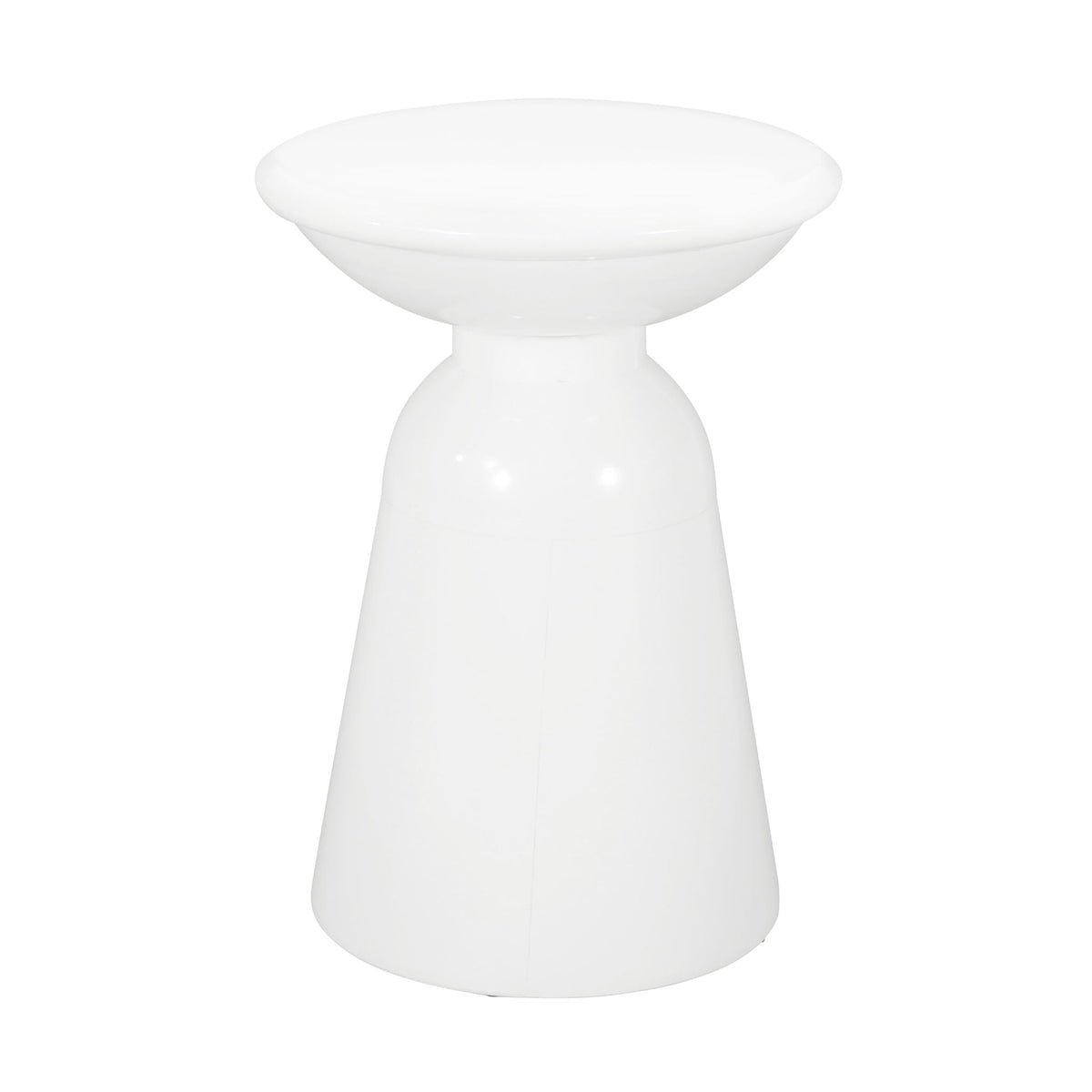 Serenita Outdoor Side Tables With Flared Design (Set of 2)