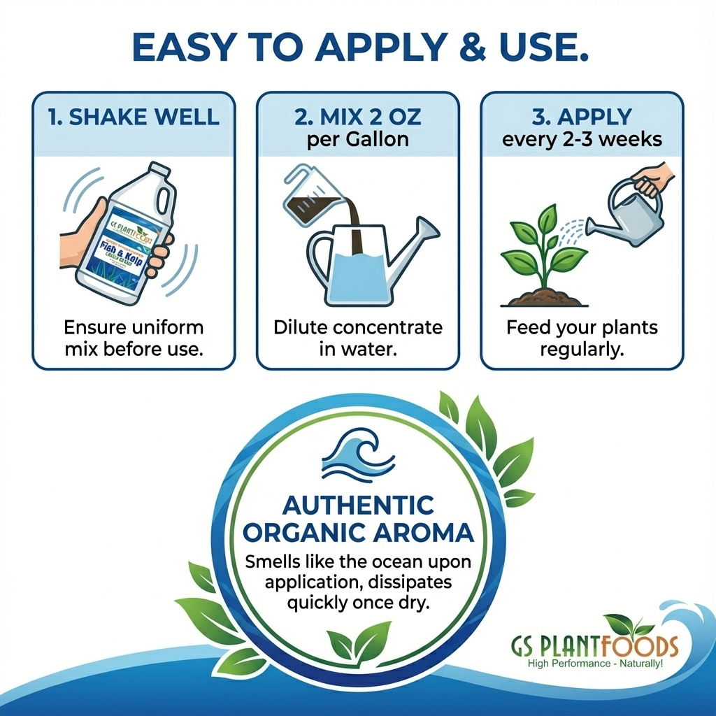 Fish and Kelp Fertilizer Organic Liquid Blend, view 6