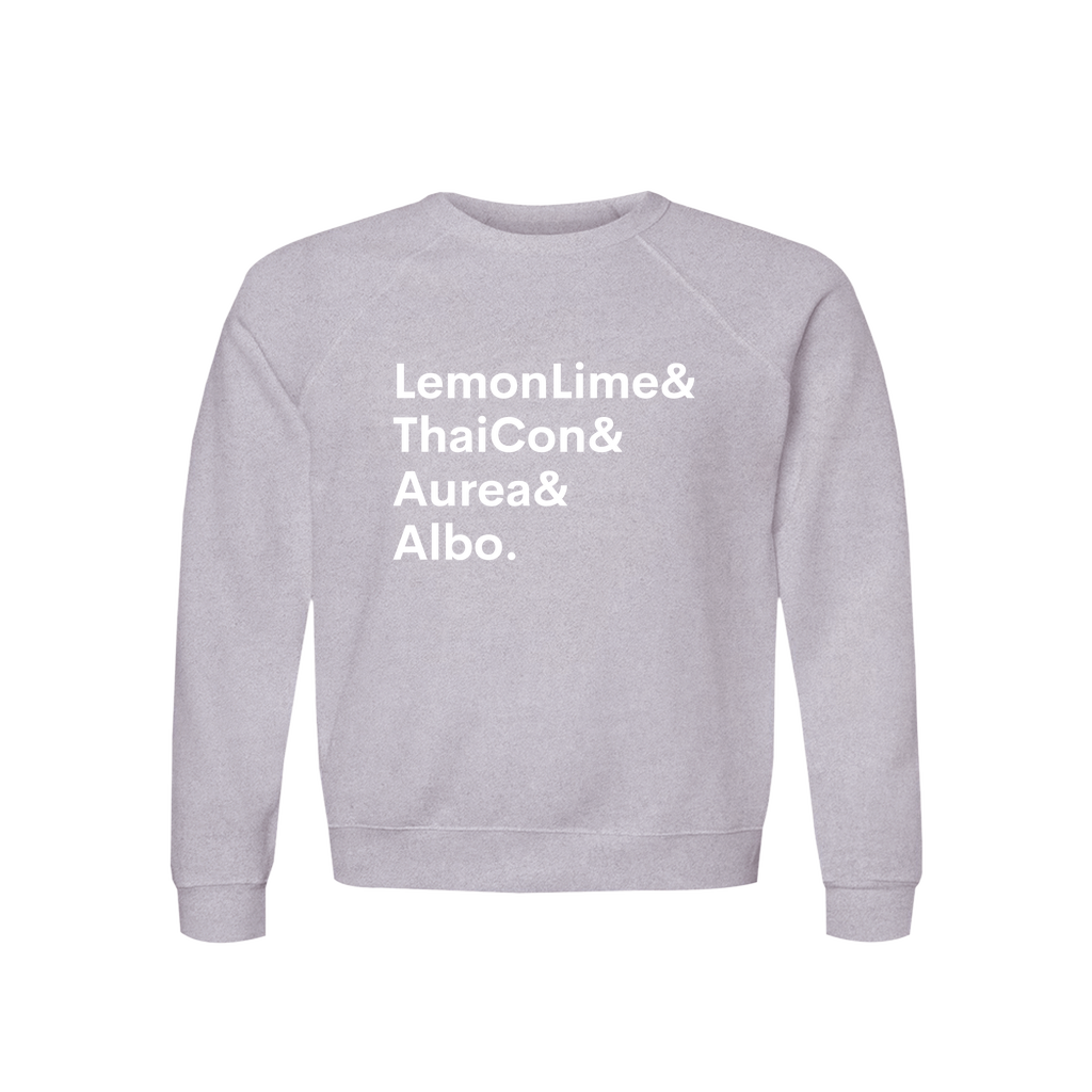 LemonLime, ThaiCon, Aurea & Albo Plant Lover Sweatshirt – Organic Cotton Raglan, view 12