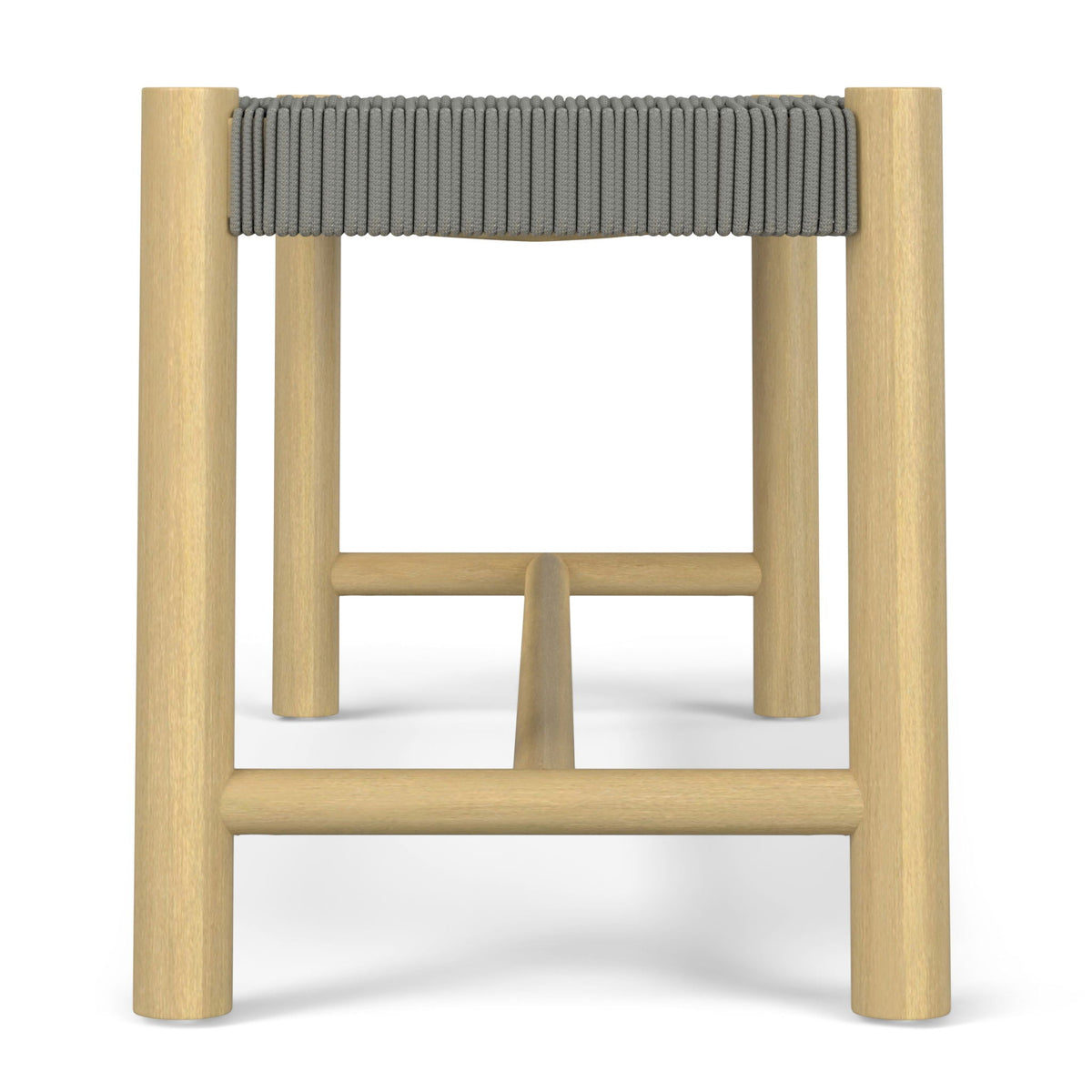 Dahlia - Outdoor Indoor Contemporary Bench, view 6