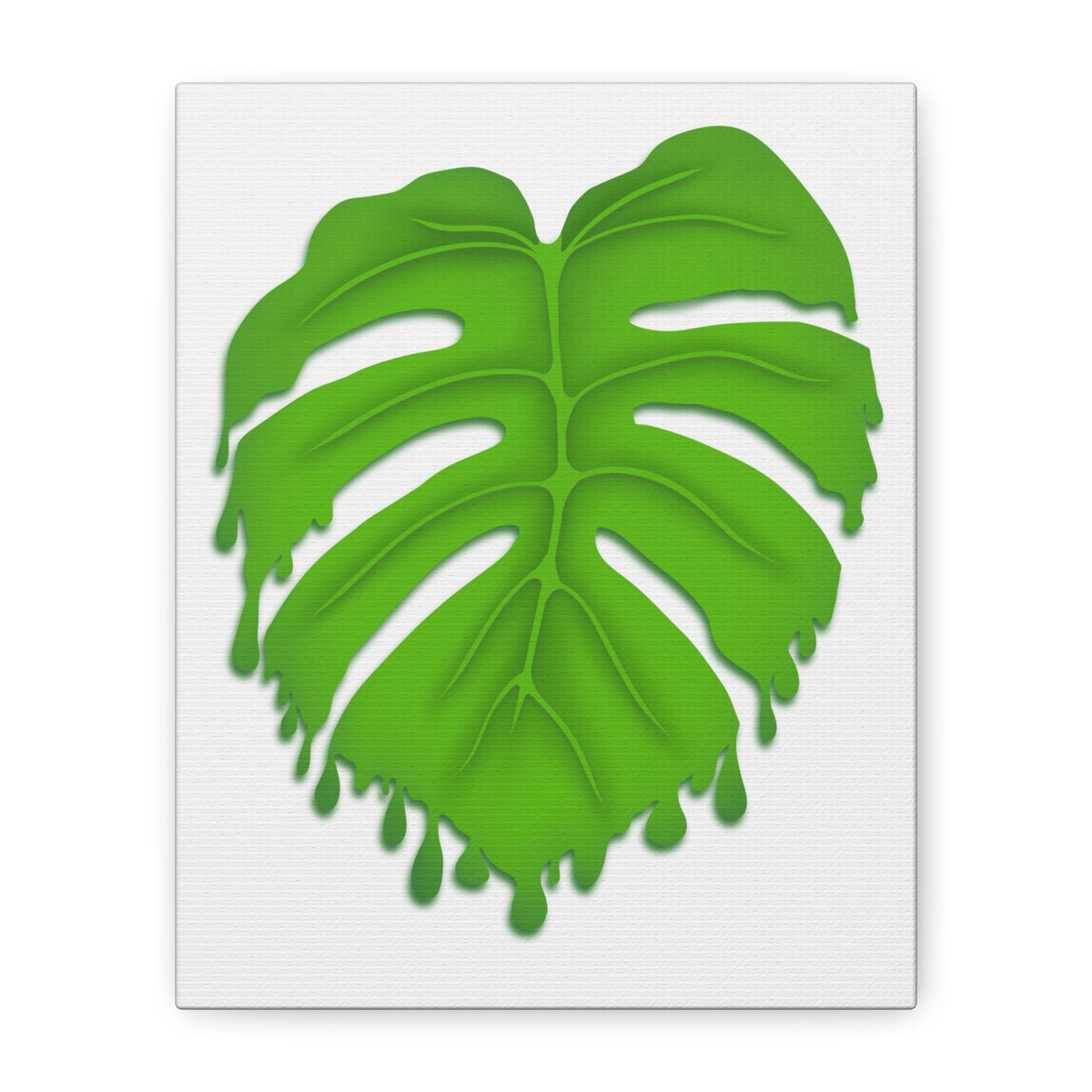 Melting Monstera Canvas Print – Botanical Wall Art, view 8