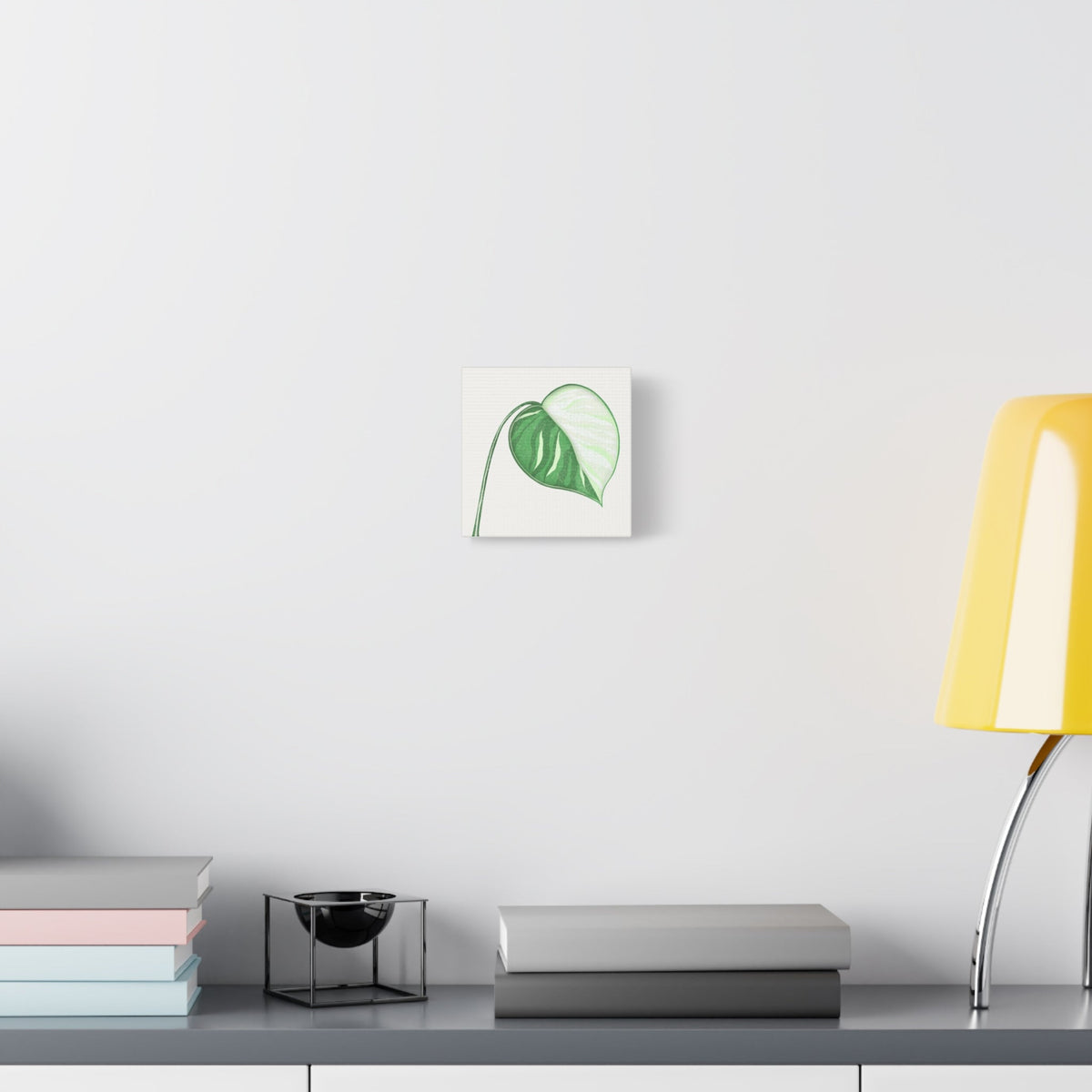 Monstera Albo Canvas Print – Botanical Wall Art