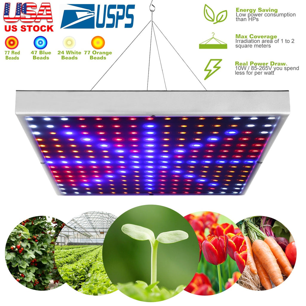 LED Grow Light Full Spectrum Hanging 225 LEDs Plant Grow Lamp Indoor Grow Light for Greenhouse Succulents, view 2