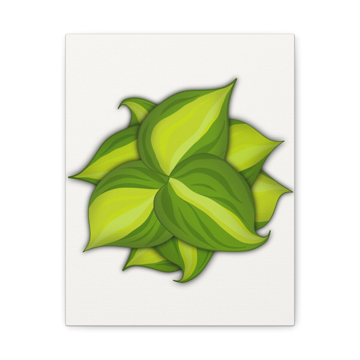 Philodendron Brasil Canvas Print – Botanical Wall Art, view 9
