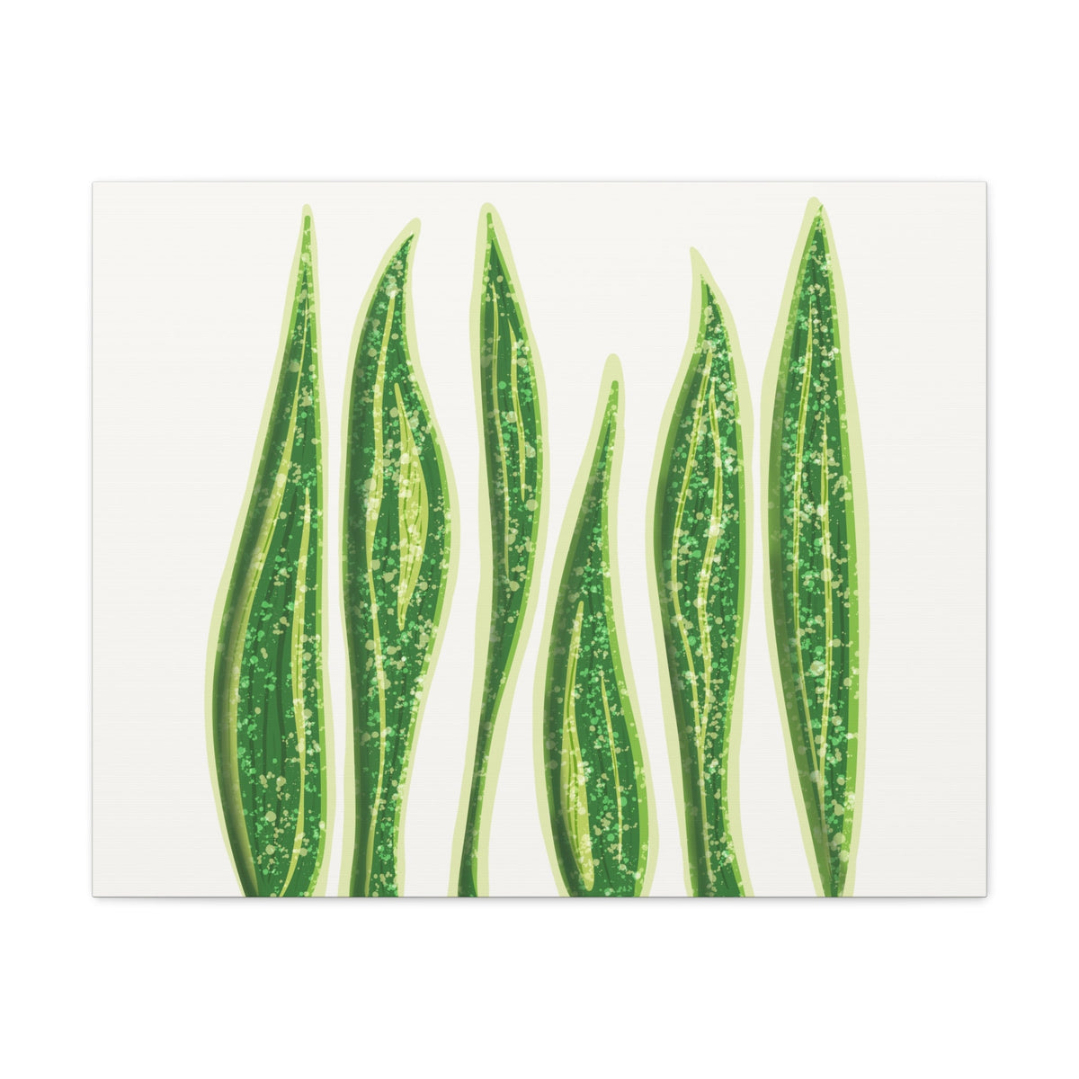 Snake Plant Canvas Print – Botanical Wall Art, view 5