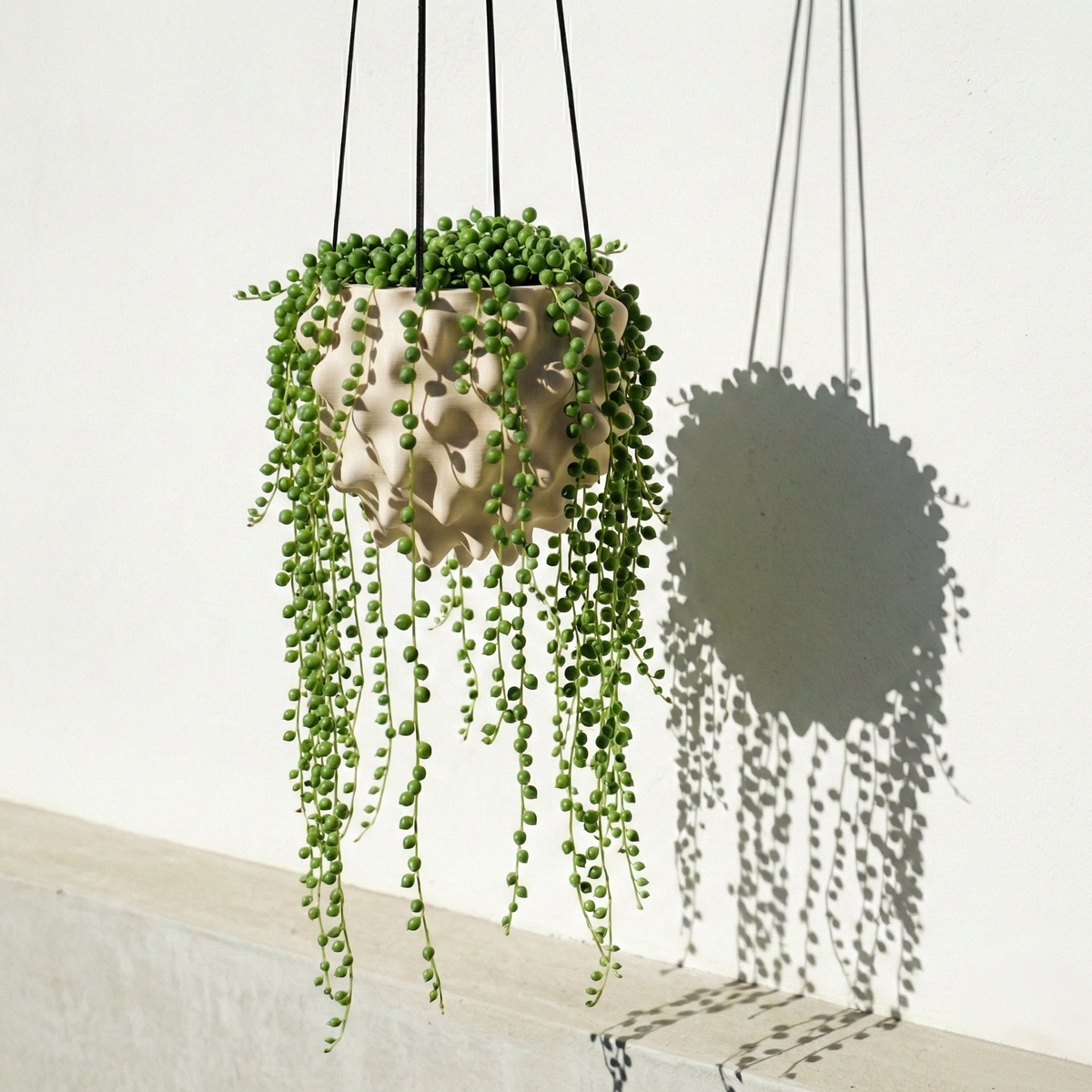 The Creature Orb Hanging Planter Pot With Drainage, view 14
