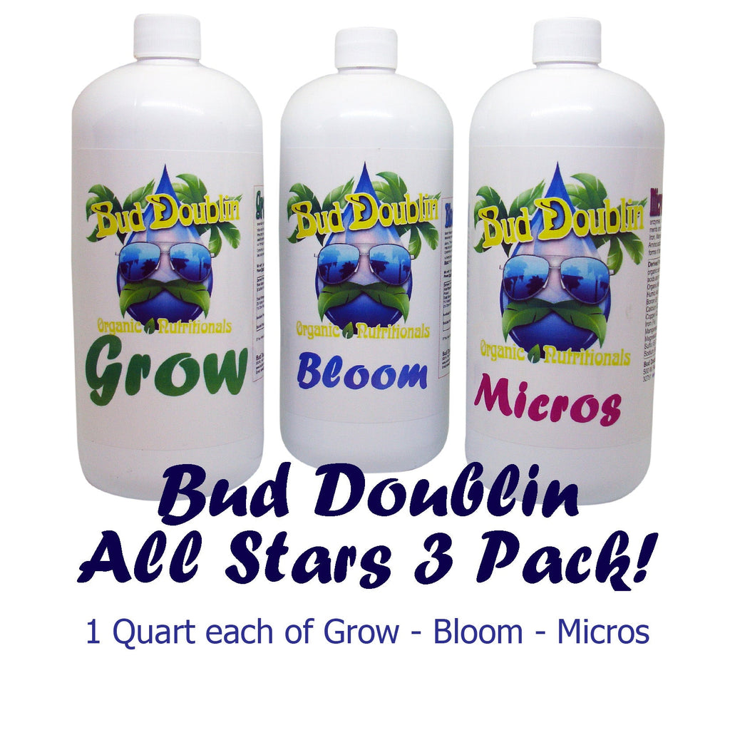Bud Doublin Grower's 3 Pack- Micros, Grow & Bloom, view 2