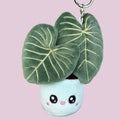 Philodendron Gloriosum plush keychain
