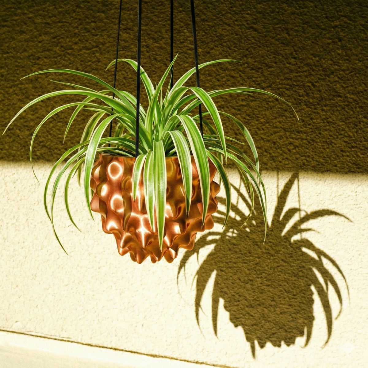 The Creature Orb Hanging Planter Pot With Drainage, view 8