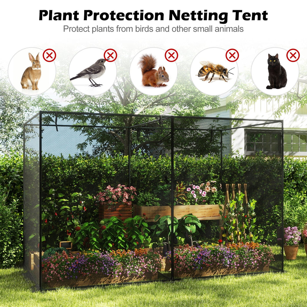 Crop Cages with 6 Ground Nails for Garden Plant, view 6