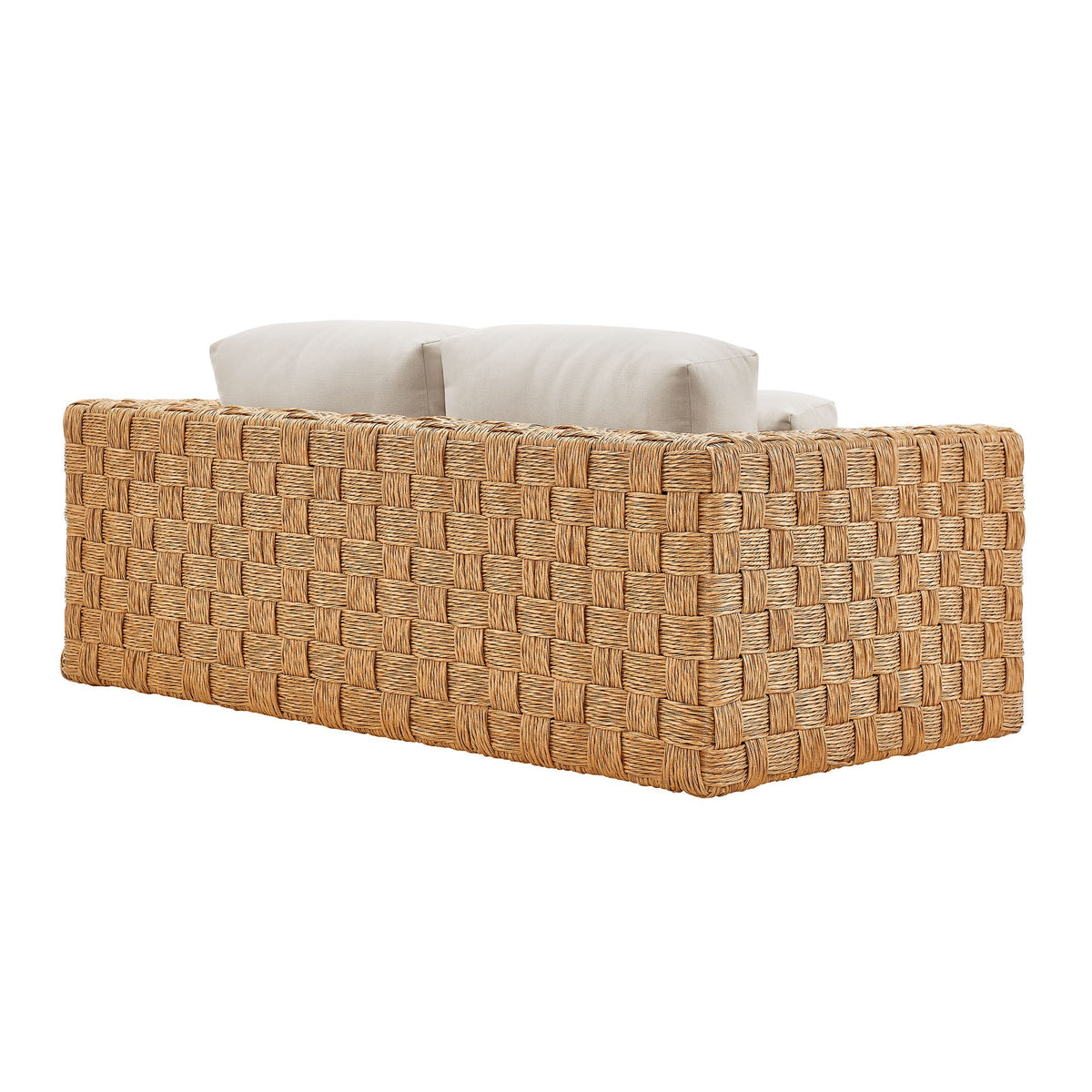 Thames Outdoor Patio Wicker Loveseat by Modway, view 5