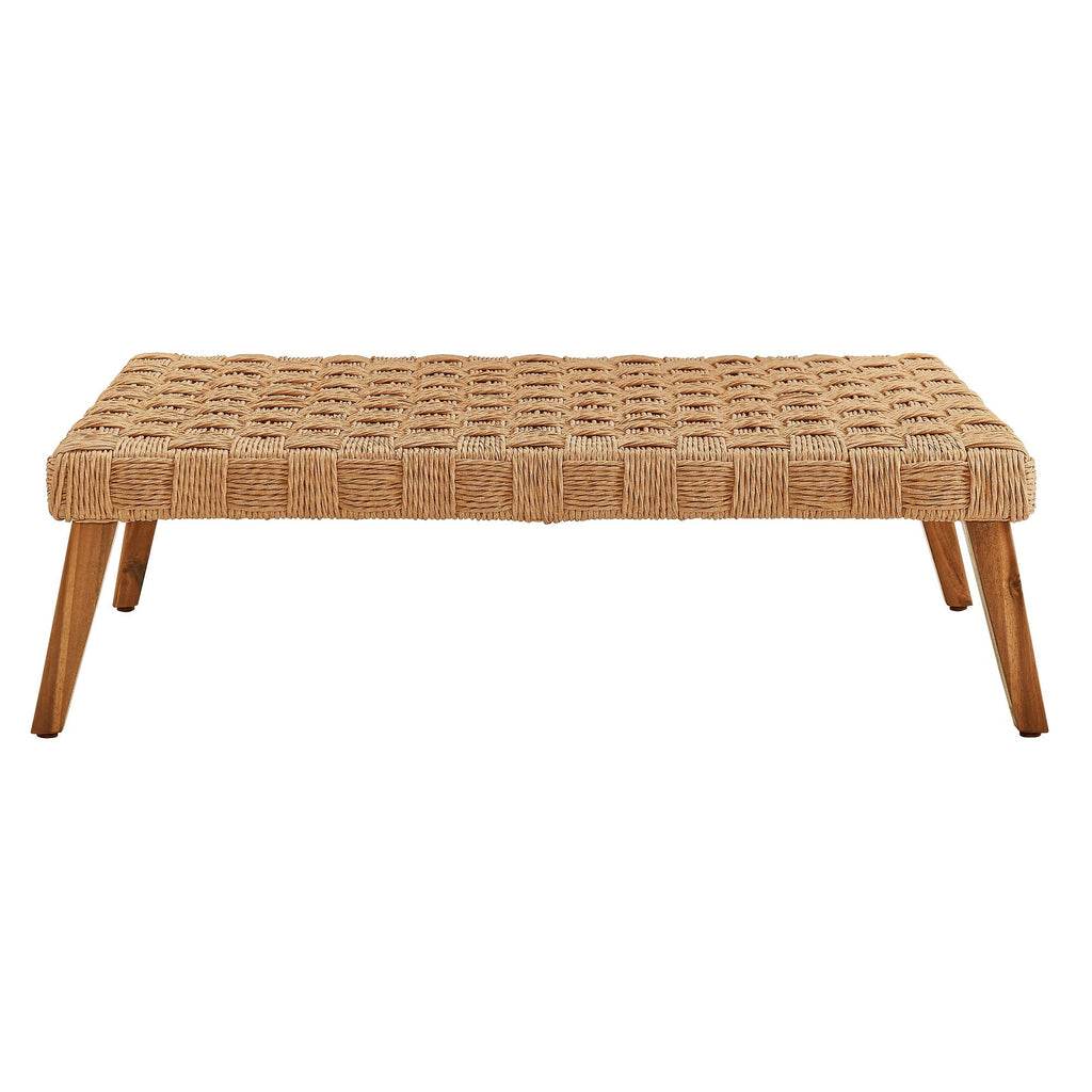 Thames Outdoor Patio Wicker Rattan Coffee Table by Modway, view 5
