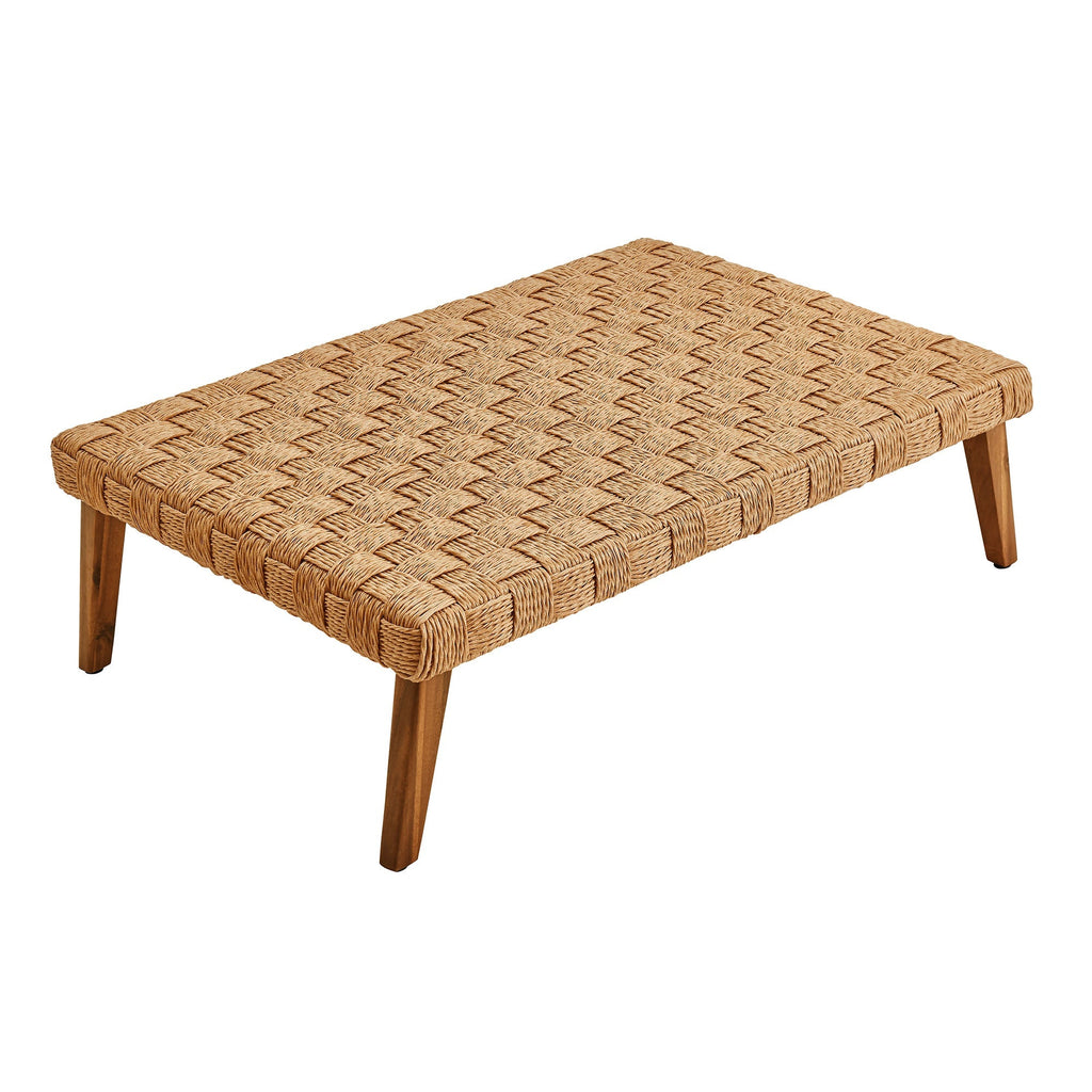 Thames Outdoor Patio Wicker Rattan Coffee Table by Modway, view 6