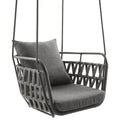 Kaliah Outdoor Patio Aluminum Swing Chair by Modway, view 14