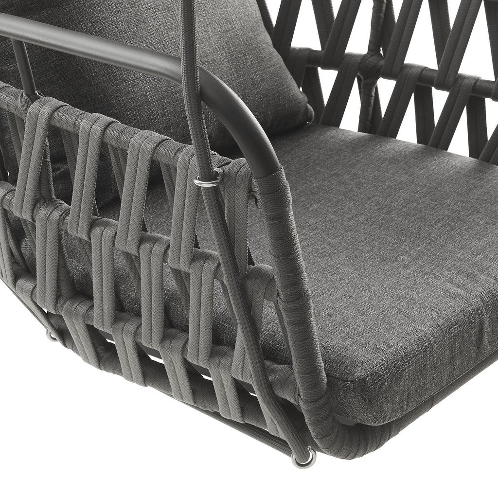 Kaliah Outdoor Patio Aluminum Swing Chair by Modway, view 8