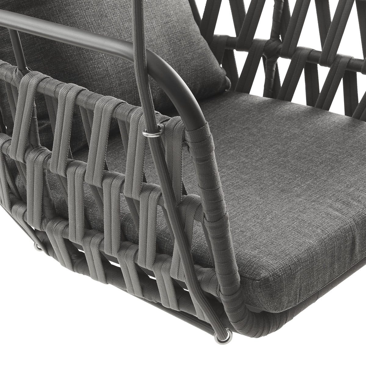 Kaliah Outdoor Patio Aluminum Swing Chair by Modway, view 8