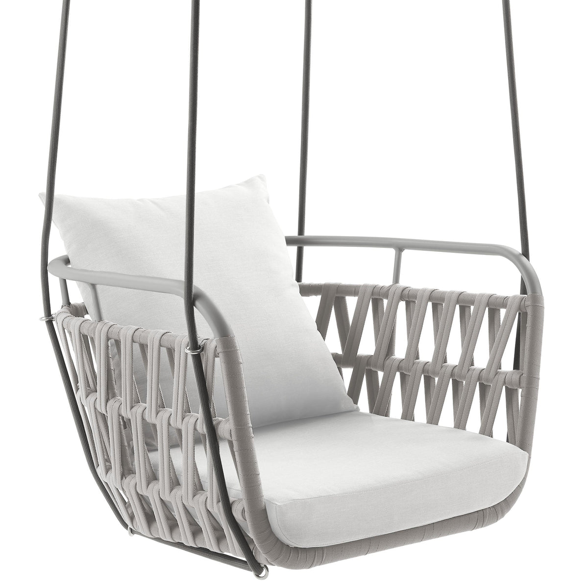 Kaliah Outdoor Patio Aluminum Swing Chair by Modway