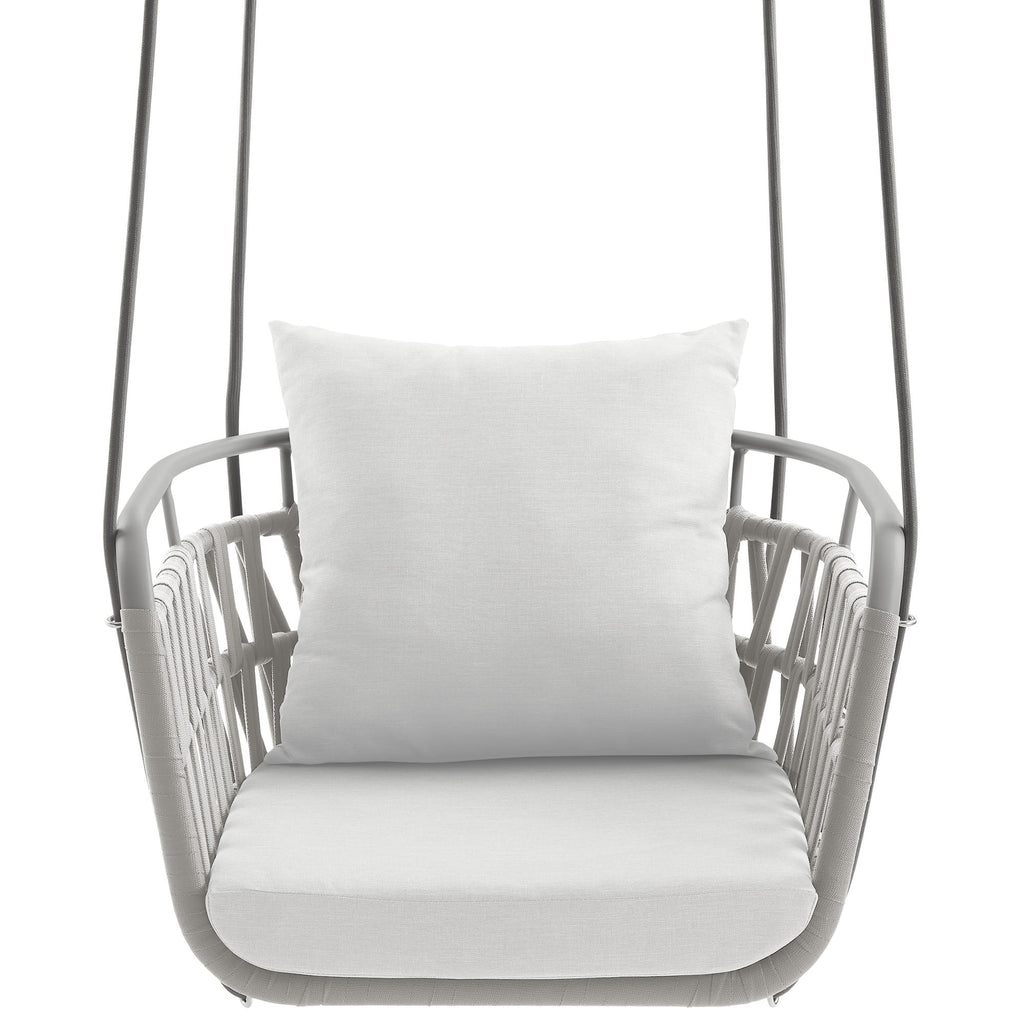 Kaliah Outdoor Patio Aluminum Swing Chair by Modway, view 6