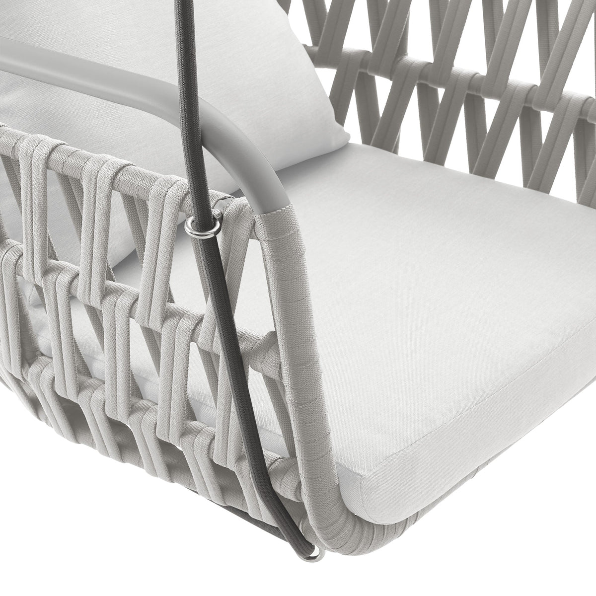 Kaliah Outdoor Patio Aluminum Swing Chair by Modway, view 7