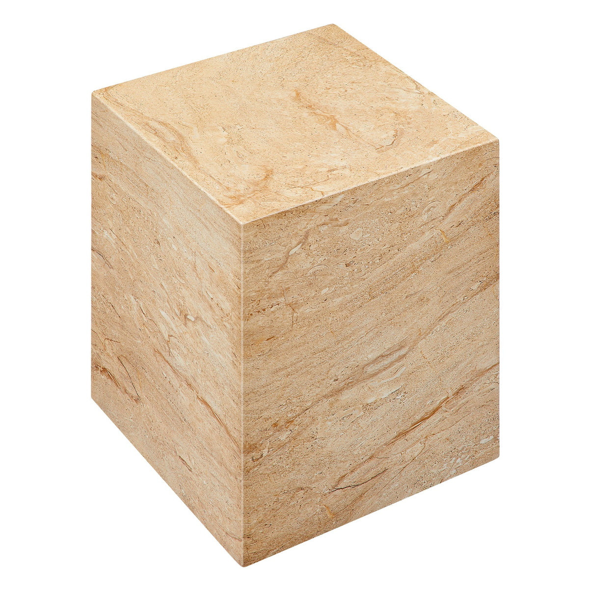 Jordana Square Plinth Indoor - Outdoor Patio Concrete Side Table, view 9