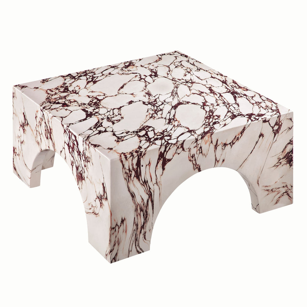 Valen Indoor - Outdoor Patio Arched Concrete Coffee Table by Modway, view 6