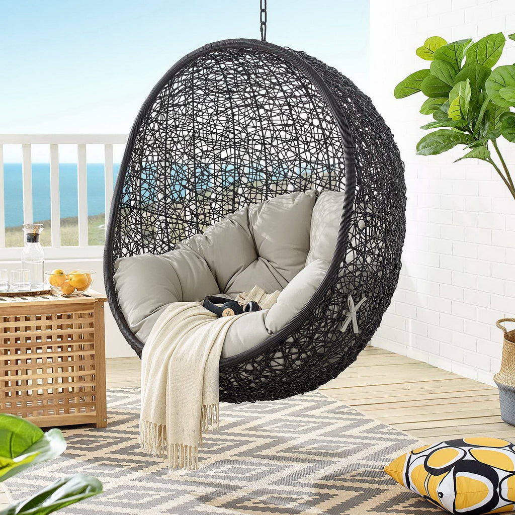 Encase Swing Outdoor Patio Lounge Chair by Modway, view 12