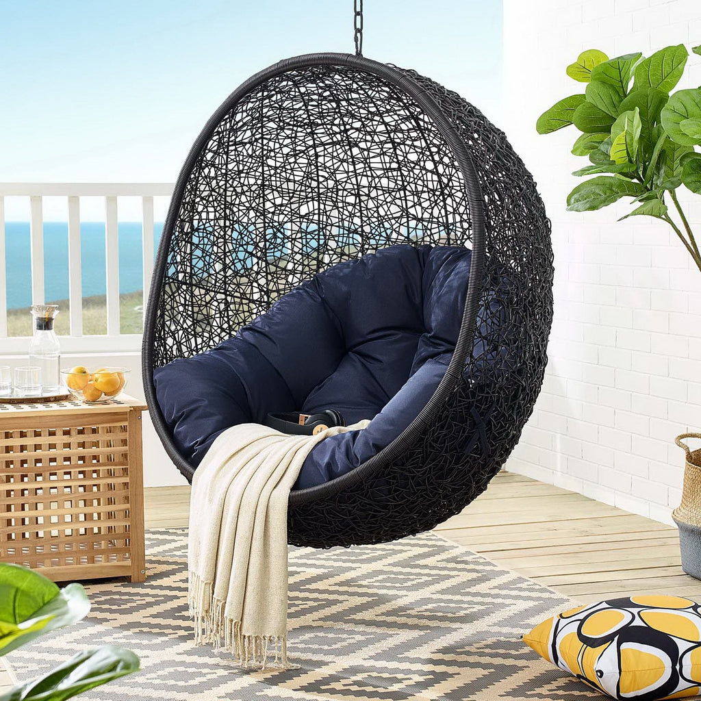 Encase Swing Outdoor Patio Lounge Chair by Modway, view 15