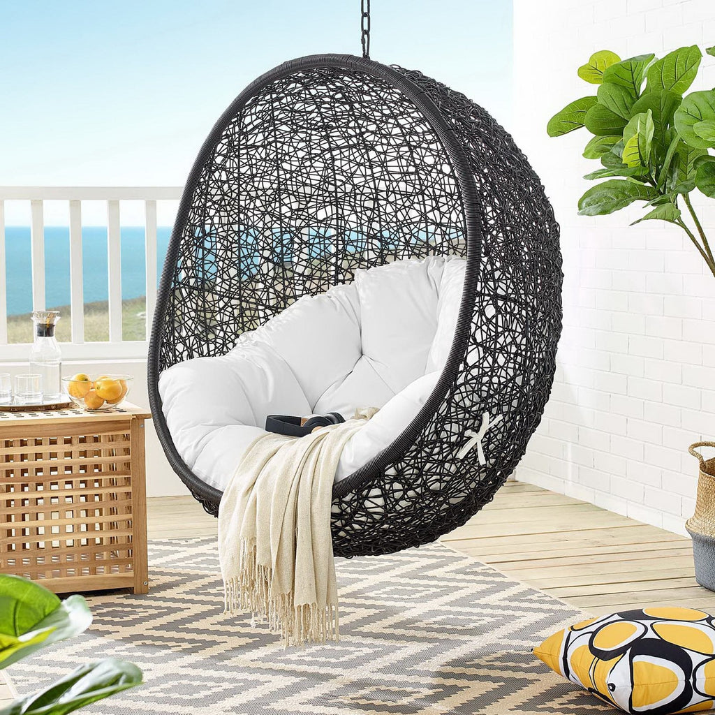 Encase Swing Outdoor Patio Lounge Chair by Modway, view 7