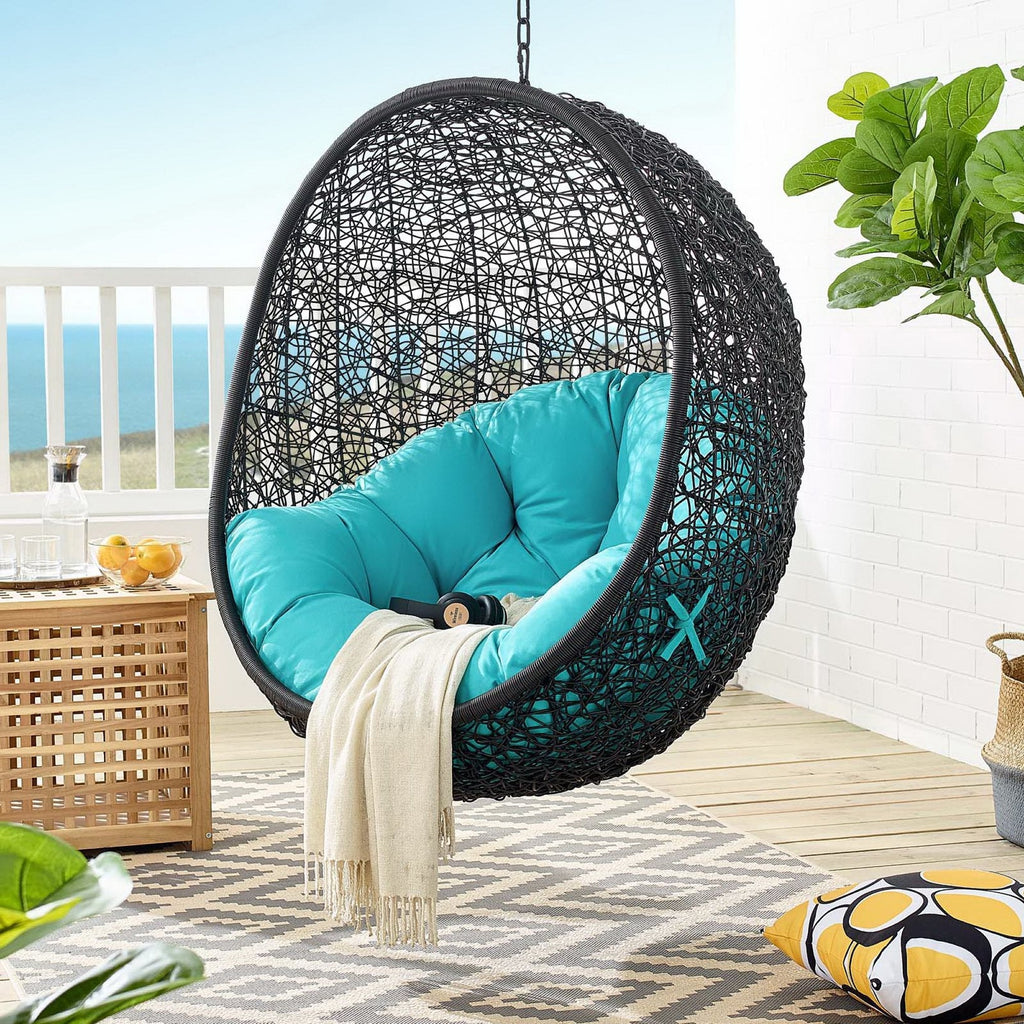 Encase Swing Outdoor Patio Lounge Chair by Modway, view 9