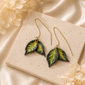 Hoya Polyneura Threader Earrings