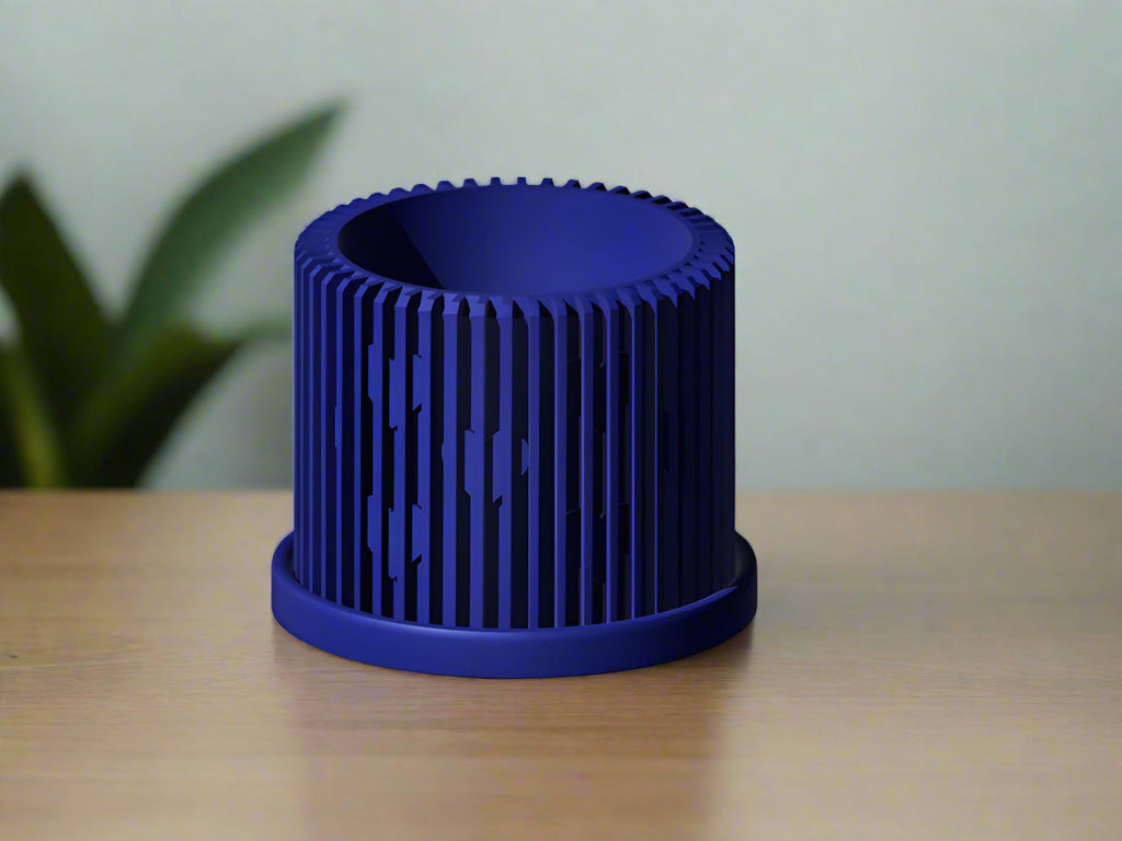 Modern Heart-Shaped Planter with Drainage & Saucer – Unique Valentine’s Day Gift for Plant Lovers, 3d Printed Planter Home Hosting Decor,