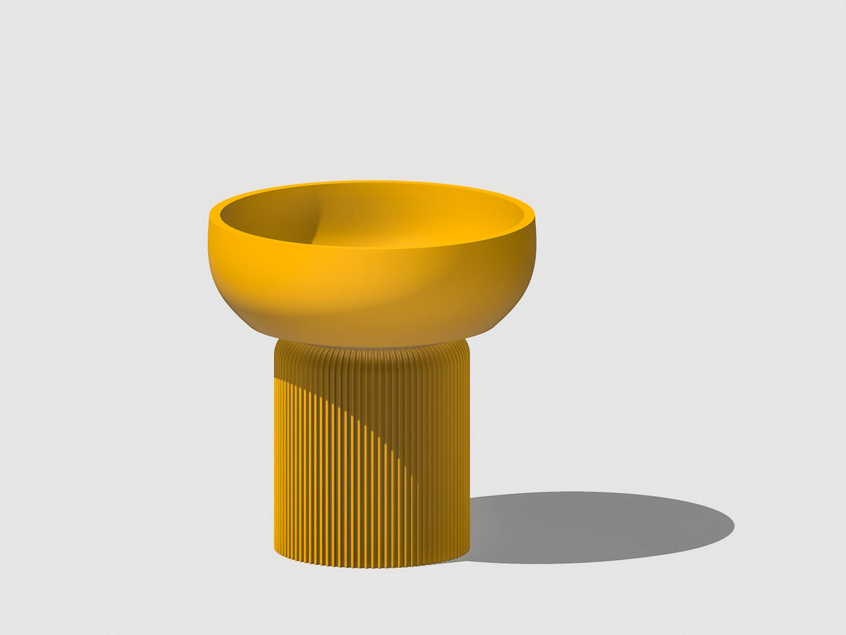 Modern Pedestal Plant Pot, Two-Piece, view 10