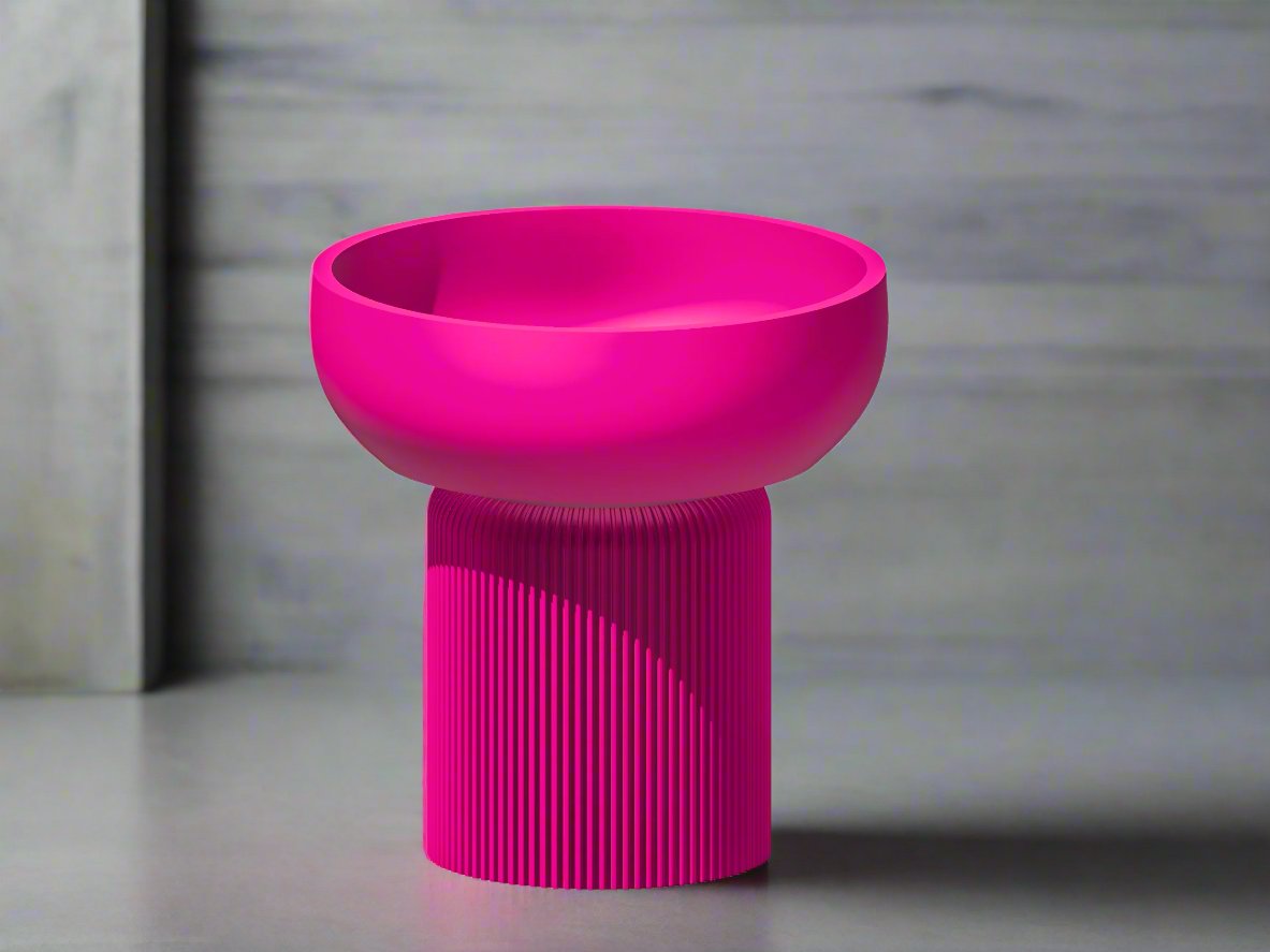Modern Pedestal Plant Pot, Two-Piece