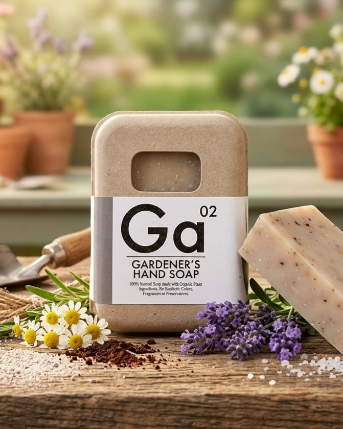 Gardener's organic hand soap