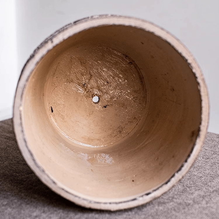Classic Element Art Planter Clay Flowerpot, view 9