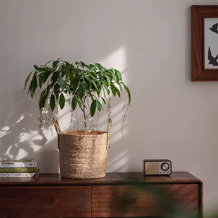 French Country Woven Planter Basket, view 10