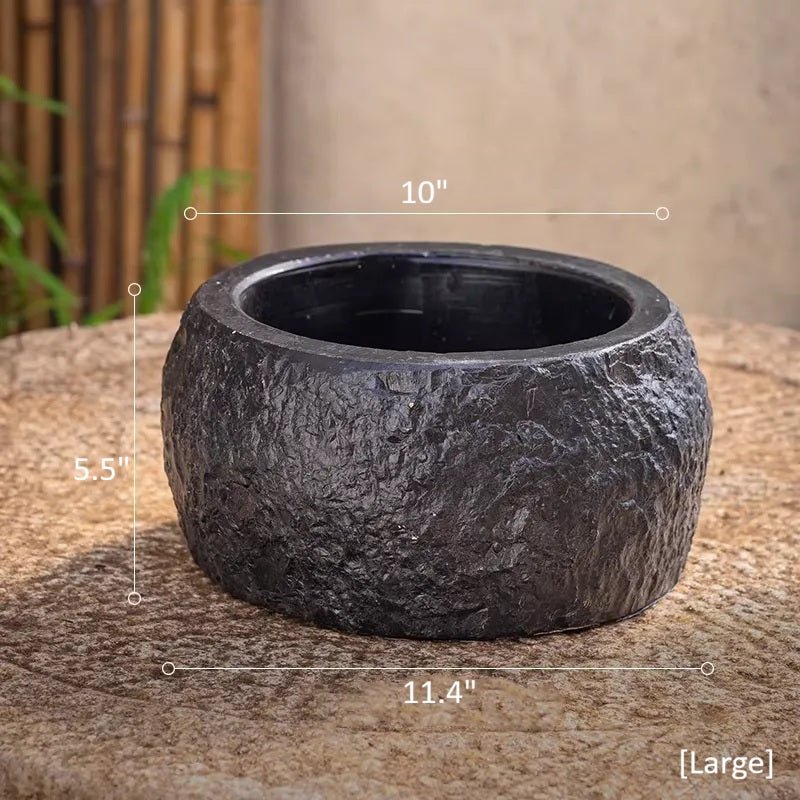 Mesa Cement Pot Planter, view 9