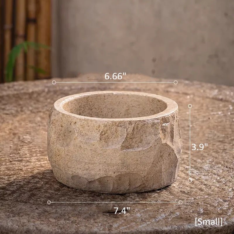 Mesa Cement Pot Planter, view 10