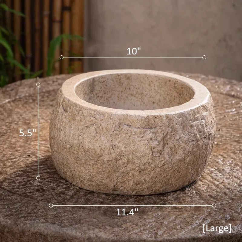 Mesa Cement Pot Planter, view 11