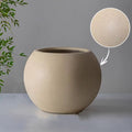 Round Magnesium Clay Planter, view 11