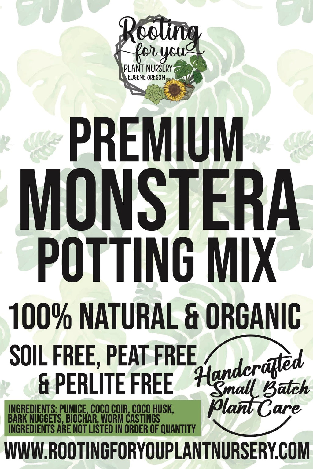 Monstera Premium Potting Mix, view 2
