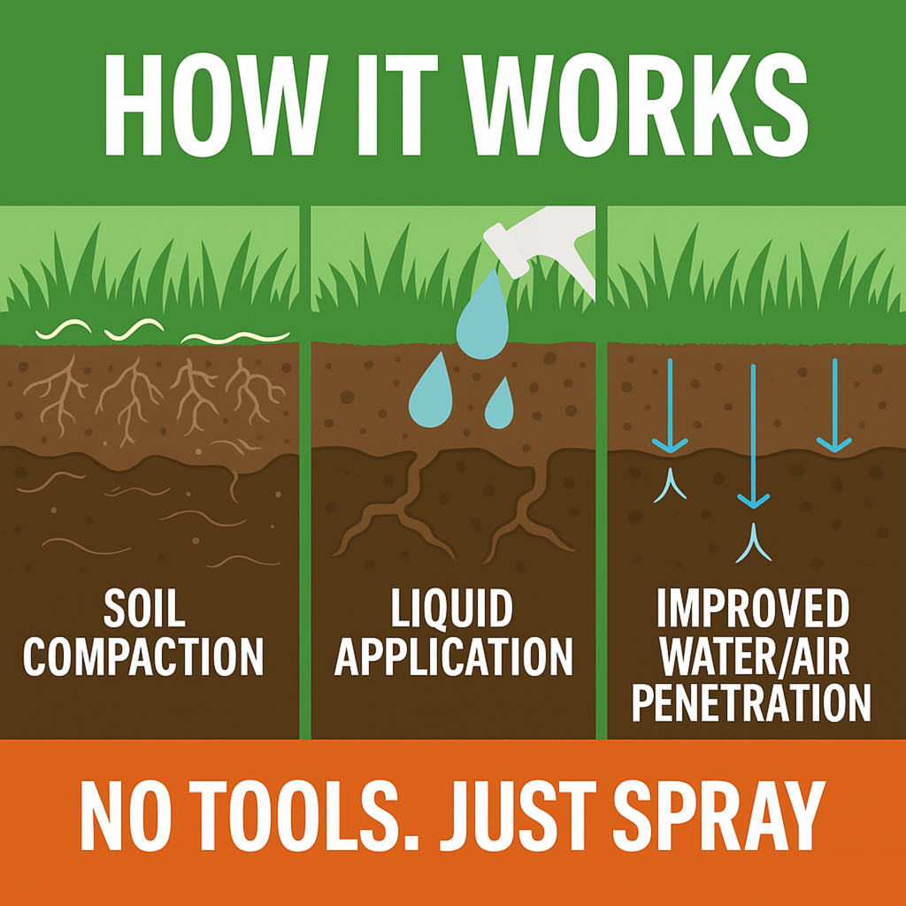 Soft Soil Liquid Soil Aerator & Lawn Treatment, view 3