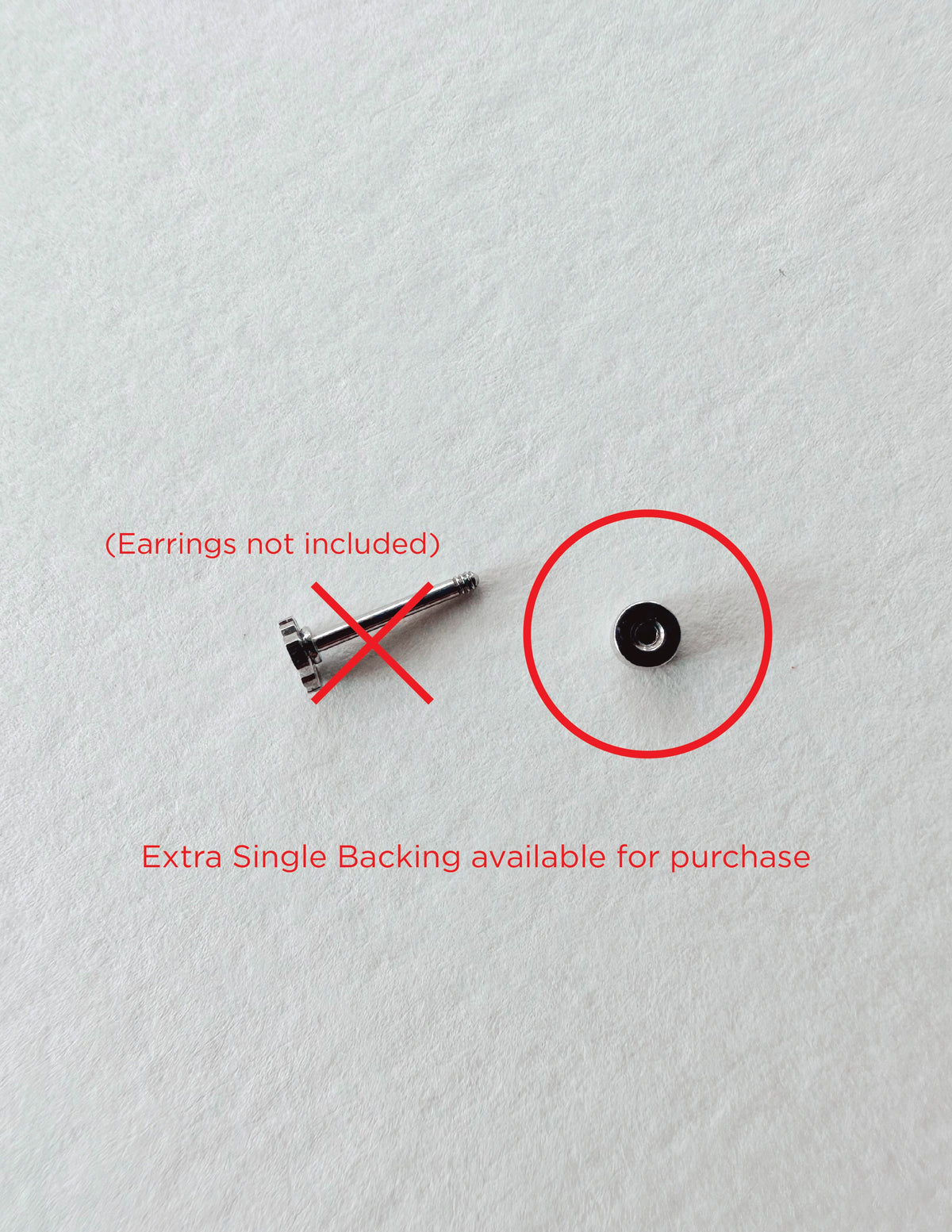 Flat Back- Teeniest Tiniest Monstera Deliciosa Earring Studs, view 13