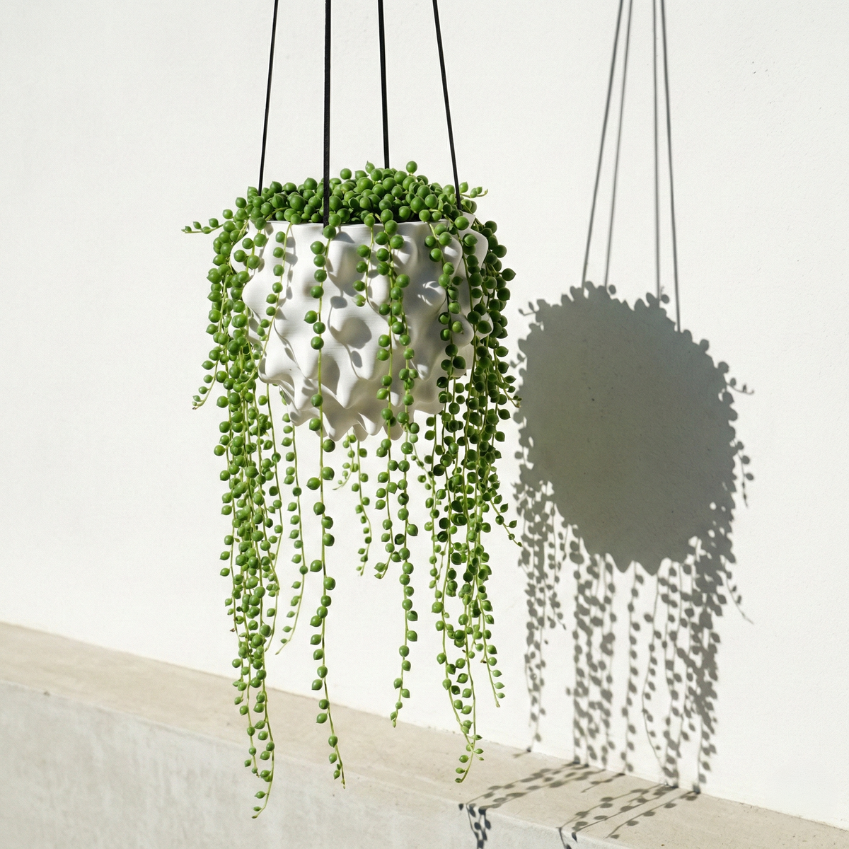 The Creature Orb Hanging Planter Pot With Drainage, view 7
